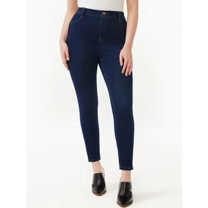 Jeggings de tiro alto Time and Tru para mujer, entrepierna 29", talla XL (16-18), ajuste ajustado - Imagen 1 de 3