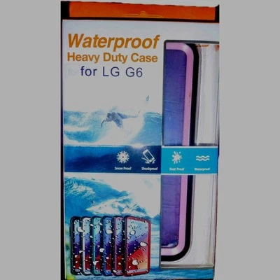 Funda Impermeable IP68 LG G6, Cubierta Subacuática Completa Impermeable Resistente a Prueba de Golpes Foto 1 de 2