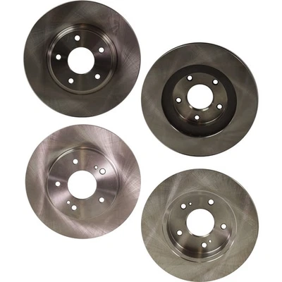 Front Rear Disc Brake Rotors For 02-03 Nissan Maxima 2002-2004 Infiniti I35 Foto 1 de 4