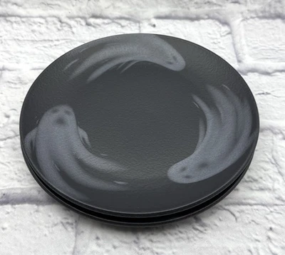 "Plato de ensalada fantasma Halloween plato de cena ensalada juego de 2 decoración espeluznante 8""" Foto 1 de 3