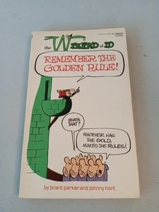 Wizard of Id --Remember the Golden Rule! Brant Parker Hart 1971 Fawcett PB - Picture 1 of 3