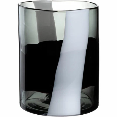 Leonardo Vase Banda Nera, Blumenvase, Dekovase, Glasvase, H 26 cm, 047517 - Bild 1 von 4