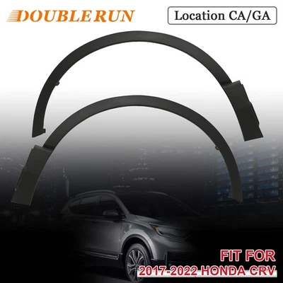 Fit For 2017-2022 Honda CRV CR-V Front Fender Flare Molding Trim Right+Left Side - Image 1 of 4