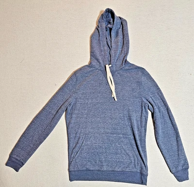 Camisa Sweat Con Capucha Gris A Rayas Manga Larga Bolsillo Frontal Hombres S Por Sonoma Foto 1 de 3