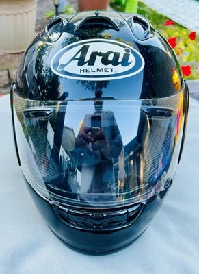 Vintage Arai RX-7 Corsair Black Full Face Helmet/Clear Visor/Size XXL - Image 1 of 4