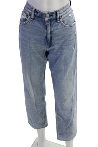 Rag & Bone Women Cropped Straight Light Blue Jeans Size 27 - Picture 1 of 6