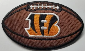 Cincinnati Bengals Football Embroidered Patch approx 2.25x3.5" - Picture 1 of 2