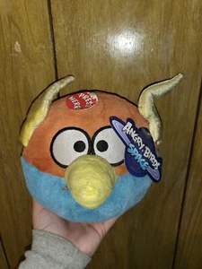 Peluche grande Angry Birds Space blu arancione con etichette (C) - Foto 1 di 7