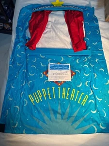 Doorway Puppet Theater With Curtains & Pockets for puppets By HearthSong 59-27 - Picture 1 of 5