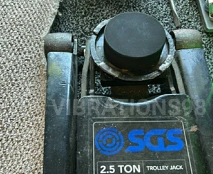 SGS 2.5 Ton Low Profile Garage Trolley Rubber Jacking Pad - LARGE SIZE - Picture 1 of 9