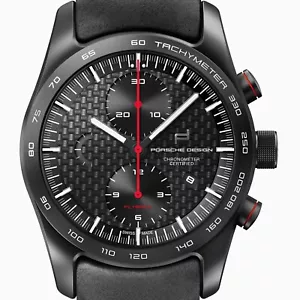 Porsche Design Chronotimer Serie 1 Negro 6013.6.04.001.08.2 Flyback Cronógrafo - Imagen 1 de 15