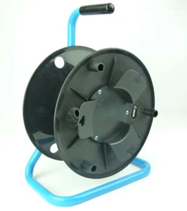 Adam Hall K3CD042 Leer Kabeltrommel Small Kunststoff Trommel auf Stahlrahmen - Picture 1 of 9