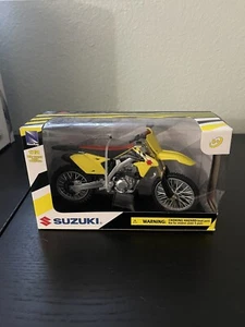 1/12 SUZUKI RM-Z450 DIRT BIKE DIE CAST New - Picture 1 of 2