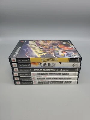 SIN PROBAR Lote de 6 Juegos para PlayStation 2 Nascar Gran Turismo SIN PROBAR COMO ESTÁ Foto 1 de 2