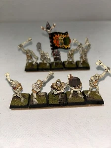 Warhammer Classic METAL Undead Ghouls (10) Vampire Counts painted based OOP A - Picture 1 of 5