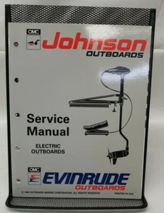 OEM 1992 Johnson/Evinrude Service Manual "EI" Electric Outboards P/N 508280 - Picture 1 of 3
