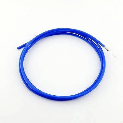 1M 40" 3FT Semi-Rigid Flexible RG405 0.086" Blue Jacket RF Coaxial Coax Cable - Image 1 of 4