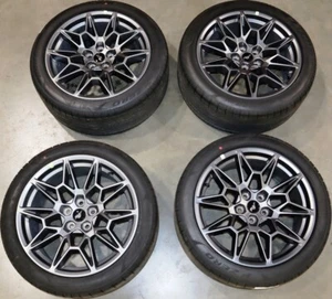 OEM 24-25 Mustang GT 19" Pirelli P Zero Staggered Wheels PR3C1007JA PR3C1007EA - Picture 1 of 21