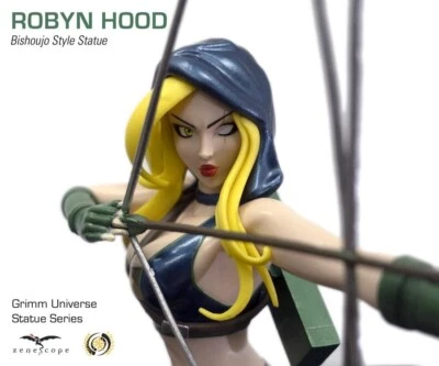 GRIMM FAIRY TALES ROBYN HOOD BISHOUJO STYLE STATUE NIB - Jason Cardy - ZENESCOPE - Image 1 of 4