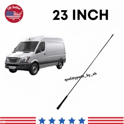 23'' Radio Aerial Mast Antenna For Freightliner Sprinter 3500 2007-2018 - Image 1 of 3