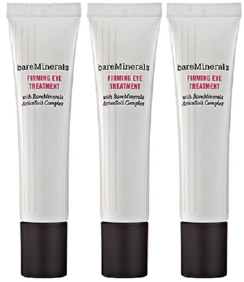 3 x 5 ml BareMinerals Naturalmente Luminoso Tratamiento Ocular Minerales Desnudos Foto 1 de 1