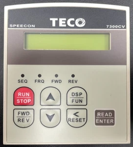 TECO 7300CV INVERTER OPERATOR CONTROL PANEL LCD - BRAND NEW - Picture 1 of 1
