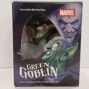 Marvel ALEX ROSS GREEN GOBLIN Head MINI-BUST 2006 Limited 5000 Diamond Select - Picture 1 of 7