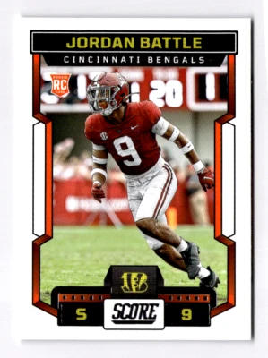 2023 Panini Score Rookie Jordan Battle # 386 - Image 1 of 2