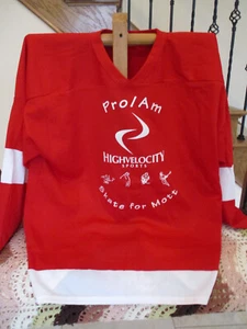 CAMISETA FIRMADA DAVID HARLOCK MICHIGAN MOTT HOSPITAL CHARITY PRO AM HOCKEY * - Imagen 1 de 6
