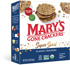 Mary's Gone Organic Super Seed Crackers 156G
