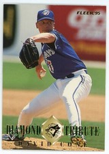 1995 Fleer Update Diamond Tribute David Cone Card #4