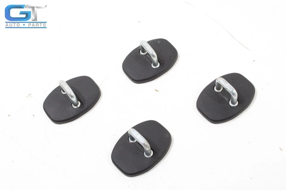 2013-2021 LEXUS ES350 ES300H DOOR LOCK LATCH STRIKER & COVER TRIM OEM -SET- - Image 1 of 4
