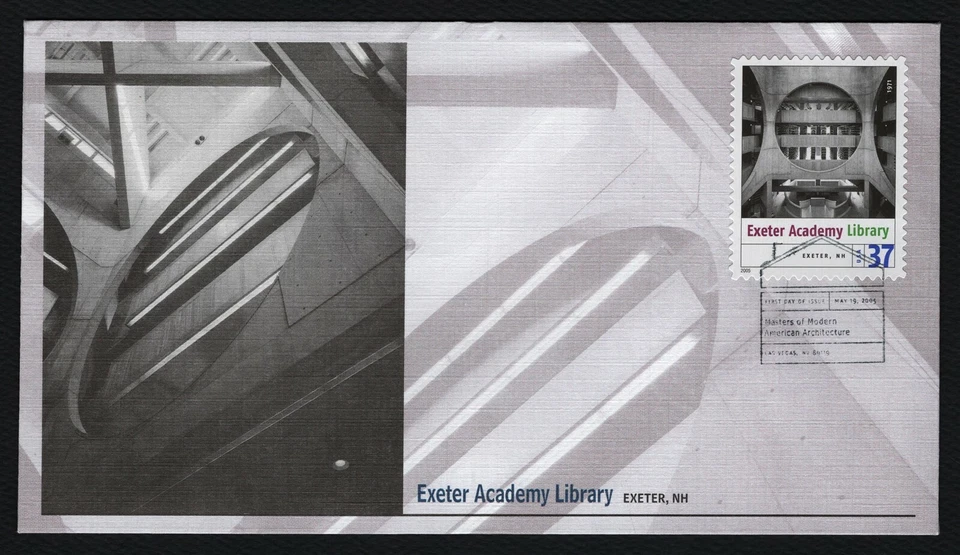 #3910k 37c Exeter Academy, Fleetwood FDC **ANY 5=FREE SHIPPING** - Image 1 of 1