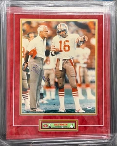 Bill Walsh 49ers 2 Min Warning 16x20 Photo Hand Signed Auto w- Plaq - PSA L61834 - Picture 1 of 1
