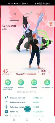 pokemon go acc Lv 45 - Immagine 1 di 4