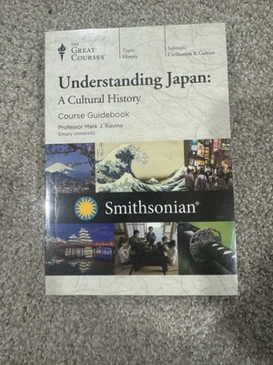 Great Courses Understanding Japan: A Cultural History 4 DVDs + Guidebook New Foto 1 de 4
