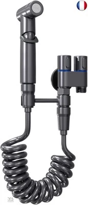 Douchette WC - Pulvérisateur Jet Réglable pour Toilette wc,Kit complet Robinet l - Photo 1/4