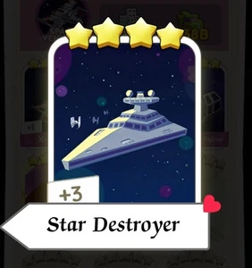 Star Destroyer :- Set 20 ; Star Wars Album ; Mono_poly ; Fast Sending 🌟🌟🌟🌟 - Picture 1 of 1