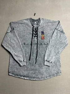 Disney Hocus Pocus Spirit Jersey Schnürung Langarm 25th Anniversary XXL grau - Bild 1 von 6