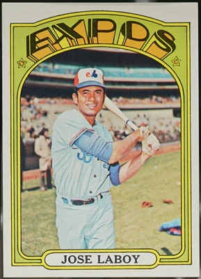 1972 Topps Baseball Jose Laboy #727 - Image 1 of 2