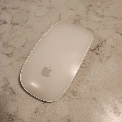 Apple Wireless Bluetooth White Magic Mouse Model A1295 - Image 1 of 3