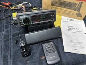 SONY XR-C900 FM/AM Cassette Copper Chassis Dead Head Unit Read Description - Picture 1 of 20