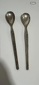 Grosvenor Gaye Parfait Sundae Spoons Silver-Plated EPNS A1 X2 - Picture 1 of 2
