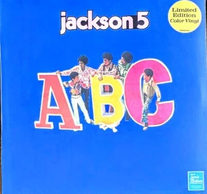 JACKSON 5 ABC - BLUE VINYL LP " NEW, SEALED " LIMITED EDITION - Picture 1 of 2