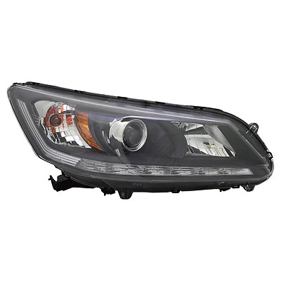 Faro halógeno lateral derecho TYC NSF para modelos Honda Accord SDN V6 2013-2015 Foto 1 de 3