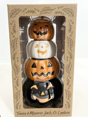 Jack-O-Lantern 南瓜堆叠量杯万圣节 10 草莓街 — 第 1/4 张图片