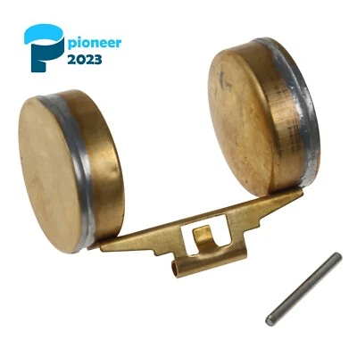 1 juego de carburador flotador de latón nuevo apto para Kawasaki KX250 KDX250 1981-1984 1987 Foto 1 de 4