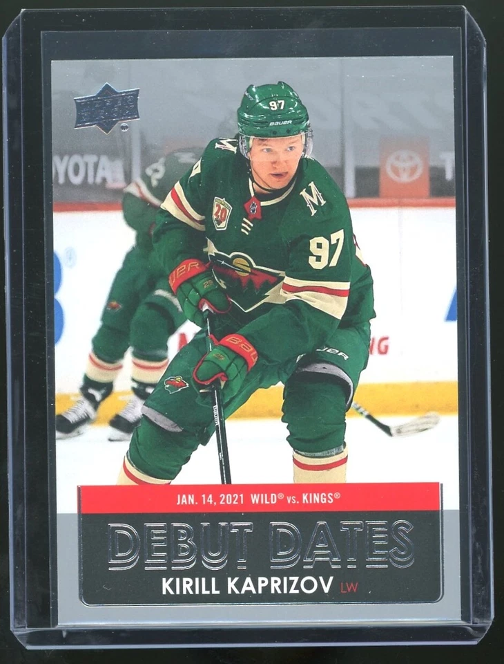 2021-22 Upper Deck Hockey Debut Dates Insert Singles  **You Pick From List** - Image 1 of 1