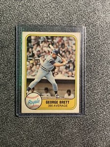 1981 Fleer George Brett Kansas City Royals #655
