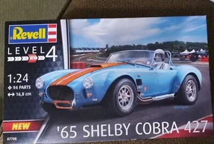 1/24 Revell Alemania #7708 Shelby Cobra 427 Gulf Carroll Shelby Nuevo en caja - Imagen 1 de 1